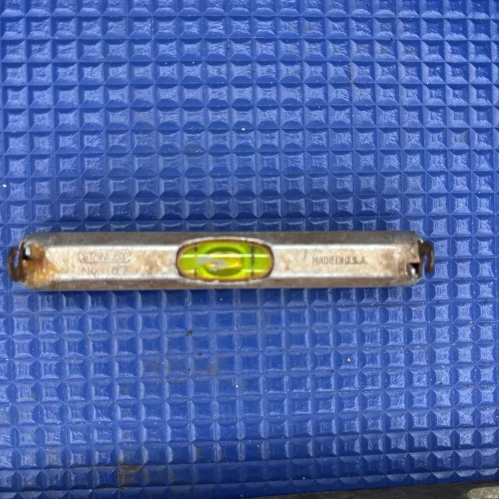 Vintage Stanley No 364 Machinist Pocket Line Levels Tool Lot Made USA Metal - Picture 3 of 5